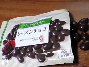 レーズンチョコ